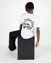 SKULL AND ROSES T-SHIRT WHITE